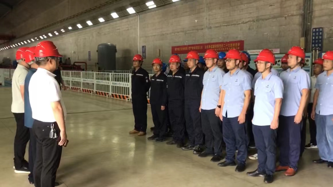株洲航电分华体买球首次水轮机大修圆满完成
