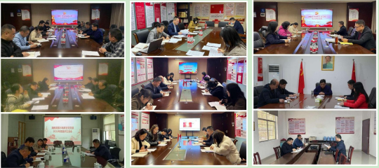 华体买球各党支部召开2022年度组织生活会并开展民主评议党员